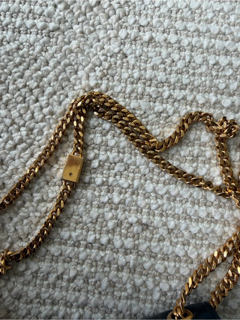 YSL Kate Small Bag - Yves Saint Laurent Kate Black Crossbody with Gold Chain